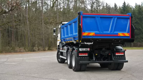 KAMAZ 6x6 65111 tipper truck