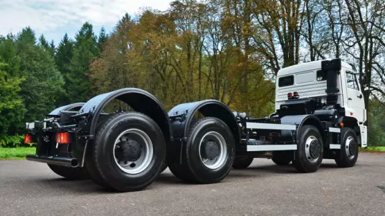 KAMAZ 8x4 65201 chassis